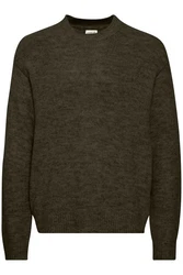 !Solid Strickpullover SDHamdani Dunkelgrün/Khaki/Grün