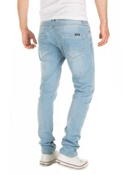 Yazubi Herren Sweathose in Jeansoptik Rick Hellblau/Blau