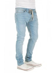 Yazubi Herren Sweathose in Jeansoptik Rick Hellblau/Blau
