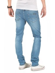 Yazubi Herren Sweathose in Jeansoptik Rick Hellblau/Blau