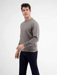 LERROS Sweatshirt Leichter Sweater in Strukturqualität 