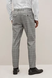 Next Stoffhose Skinny Fit Hose Hellgrau/Grau