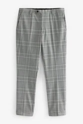 Next Stoffhose Skinny Fit Hose Hellgrau/Grau