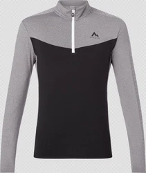 McKINLEY Rollkragenpullover He.-Shirt Goran melange/schwarz