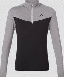 McKINLEY Rollkragenpullover He.-Shirt Goran melange/schwarz
