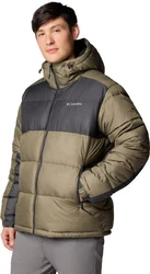 Columbia Funktionsjacke Pike Lake II Hooded Jacket Dunkelgrün/Grün/Khaki