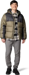 Columbia Funktionsjacke Pike Lake II Hooded Jacket Dunkelgrün/Grün/Khaki