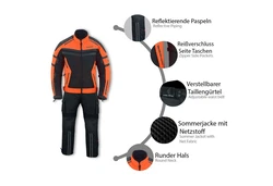 BULLDT Motorradkombi Tech-Mesh BLD323K Herren BLD323K
