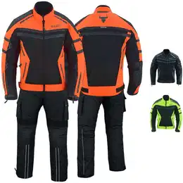 Motorradkombi BLD323K Herren Motorradkombi Tech-Mesh biker kombi mit Protektoren