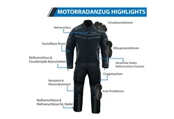BULLDT Motorradkombi Tech-Mesh BLD323K Herren BLD323K