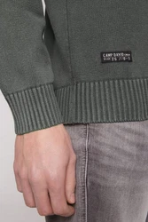 CAMP DAVID Strickpullover Logoprints 