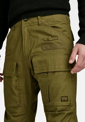 G-STAR Cargohose Regular Tapered Cargo Khaki/Dunkelgrün