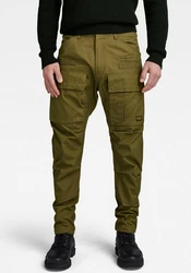 G-STAR Cargohose Regular Tapered Cargo Khaki/Dunkelgrün