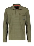 LERROS Langarm-Poloshirt Longsleeve-Polo Dunkelgrün/Grün/Khaki
