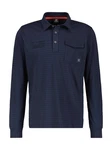 LERROS Langarm-Poloshirt Longsleeve-Polo Dunkelblau/Blau