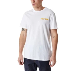 New Era T-Shirt Food Graphic weiß