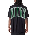 New Era T-Shirt NBA Milwaukee Bucks schwarz/grün