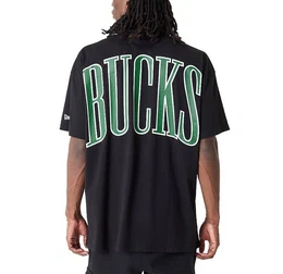 T-Shirt T-Shirt NBA Milwaukee Bucks, G S, F black/grn