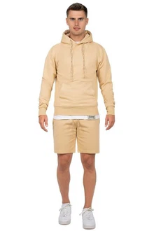 Reichstadt Shorts Basic Casual Kurze Hose (23RS036) Beige