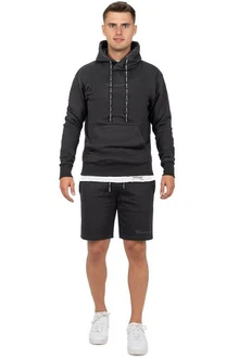 Reichstadt Shorts Basic Casual Kurze Hose (23RS036) Schwarz