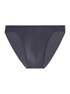 Hom Slip Herren Micro Briefs Plumes Dunkelblau/Dunkelgrau/Braun Hom Slip Herren Micro Briefs Plumes Dunkelblau/Dunkelgrau/Braun