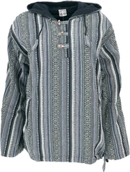 Guru-Shop Sweater Goa Kapuzenshirt Baja Hoodie 