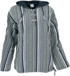 Guru-Shop Sweater Goa Kapuzenshirt Baja Hoodie 