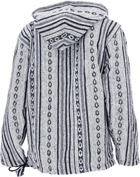 Guru-Shop Sweater Goa Kapuzenshirt Baja Hoodie 
