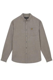 Lyle & Scott Langarmhemd mit Brusttasche 