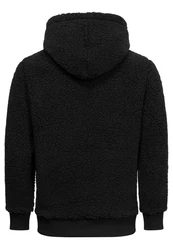 Amaci&Sons Kapuzenpullover CARNEY Schwarz/Dunkelgrau