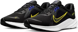 Nike QUEST Laufschuh Schwarz/Grün/Dunkelblau/Mischfarben/Grau/Dunkelgrau/Gelb