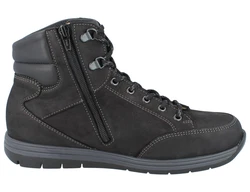 Finn Comfort Schnürschuh Navarra geeignet für Einlagen Schwarz/Dunkelblau