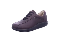Finn Comfort Schnürschuh WATFORD Dunkelblau/Lila/Braun/Dunkelbraun