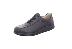 Finn Comfort Schnürschuh WATFORD Schwarz/Dunkelgrau/Grau/Braun