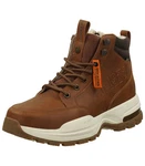 Dockers by Gerli Schnürboots Stiefel mit Reißverschluss Braun/Orange/Beige
