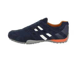 Geox Herren Slipper U Snake L Hellblau/Blau/Dunkelblau