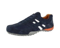Geox Herren Slipper U Snake L Hellblau/Blau/Dunkelblau