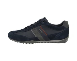 Geox Herren Sneaker U Wells C navy/nachtblau/schlammfarben/kirschrot (U52T5C 022ME CF47J)