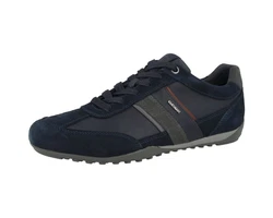 Geox Herren Sneaker U Wells C navy/nachtblau/schlammfarben/kirschrot (U52T5C 022ME CF47J)