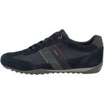 Geox Herren Sneaker U Wells C navy/nachtblau/schlammfarben/kirschrot (U52T5C 022ME CF47J)