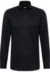 Eterna Langarmhemd SLIM FIT NON IRON Schwarz/Braun/Dunkelblau/Rot