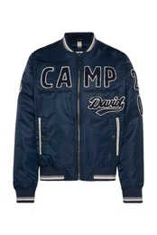 Blouson mit groem Frottee-Logo