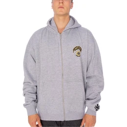 Sweatjacke Smith Oversized Sweat Sweatjacke Herren greymeliert 45938 (1-tlg)