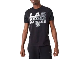 New Era T-Shirt NFL Gradient Las Vegas Raiders (1-tlg) Blau/Gold/Schwarz/Rot/Grau