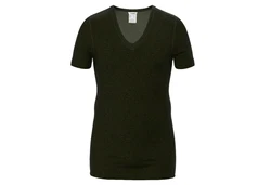 HERMKO Unterhemd 40488 Herren kurzarm Shirt mit V-Ausschnitt 40488