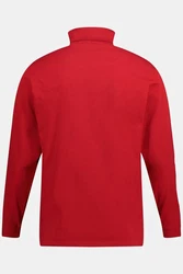 JP1880 T-Shirt Rollkragen-Shirt Basic Jersey Dunkelrot/Rot