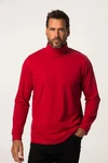 JP1880 T-Shirt Rollkragen-Shirt Basic Jersey Dunkelrot/Rot
