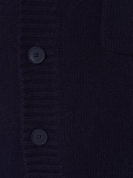Nils Sundström Strickjacke Dunkelblau/Blau/Hellblau
