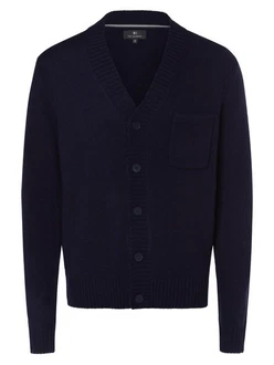 Nils Sundström Strickjacke Dunkelblau/Blau/Hellblau