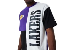 New Era T-Shirt NBA Cut and Sew Loslak lila/wh/bk